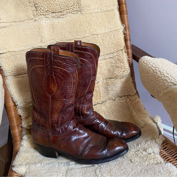 Lucchese Goatskin Boots - Picture 3 of 12
